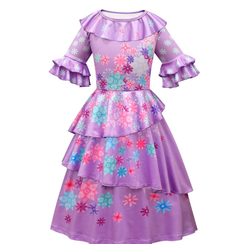 Vestidos de menina Magic House Full House Children \\\\ Cosplay Princess Dress Kid Girls Cartoon Princess Dress for Summer