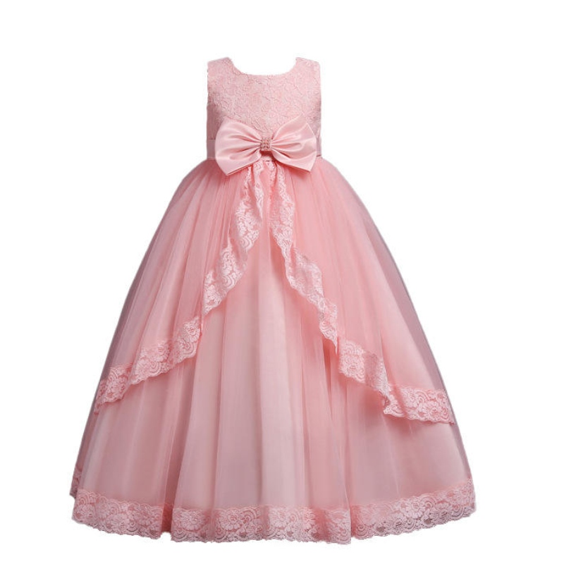 Vestidos de princesa elegantes vestidos de flores para meninas vestidos de crianças vintage para o vestido de baile de festa denatal