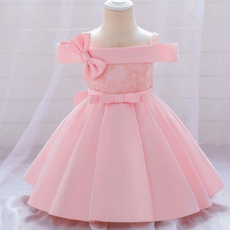 Baige 2021 de boa qualidade Baby Gril Princess Dress New Collection Summer Kids Roupos L1959XZ