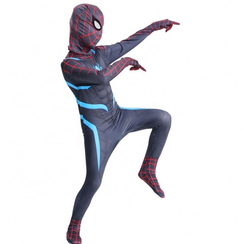 2022 Game de filme de aniversário de anime Superhero Cosplay Jumpsuit Spiderman Costume