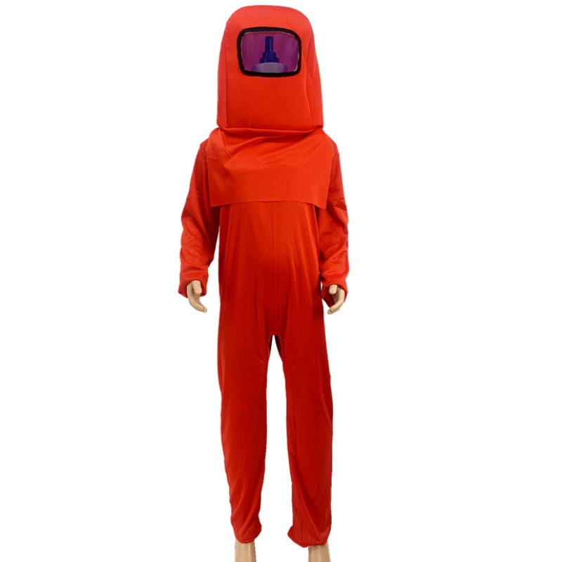 Kids Astronaut Figurino Espaço do jogo Red Blue Screotsuit Halloween Backpack Cosplay Costumes para garotos crianças
