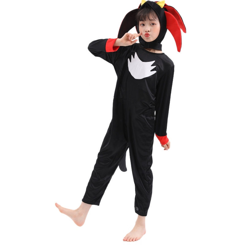 Hot Sale de alta qualidade Sonic the Hedgehog Salpsuits Halloween Cosplay Costume para meninos e meninas
