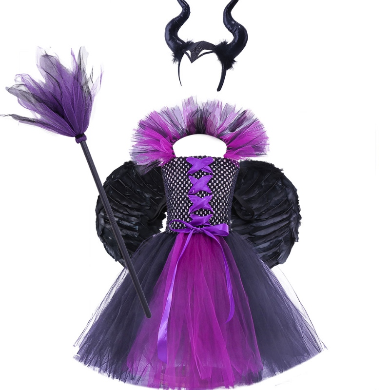 Amazon Hot Selling Children \'S Halloween Dress Girls Tutu Dress Dress Dress Fand