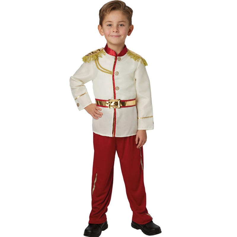 Traje príncipe encantador príncipe vestido up medieval real príncipe traje de roupa para crianças meninos de crianças de 3 a 14 anos